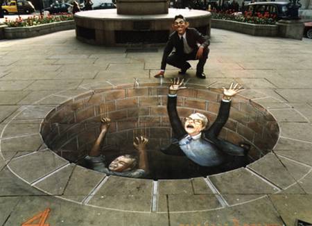 3D Art 3 10 Most Creative 3D Street Art Designs