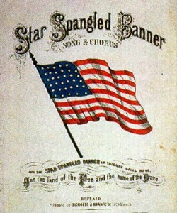 10. Star Spangled Banner e1319707265606 Top 10 Best Songs on Veterans Day