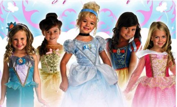 7. Disney Princesses Costumes1 e1318409352282 Top 10 Halloween Costumes for Children