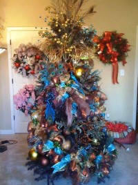 9. Blue and Copper Christmas tree e1321000823858 Top 10 Christmas Tree Deorating Ideas