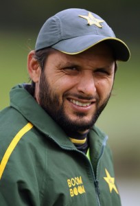 shahid afridi3 204x300 Top 10 Most Famous Prevalent Cricket Stars