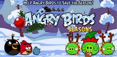 1. Angry Birds Seasons Wreck the Halls 10 Must Have Apps for Christmas Holidays 2011